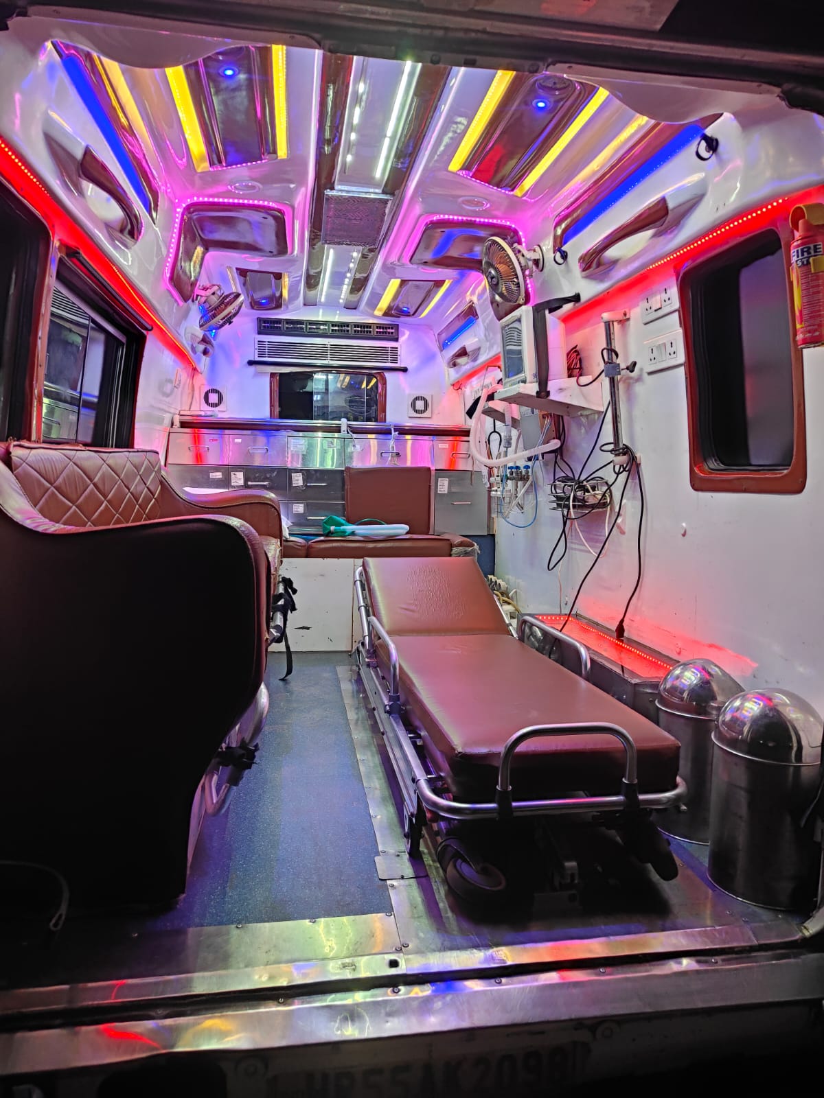 Inside Ambulance